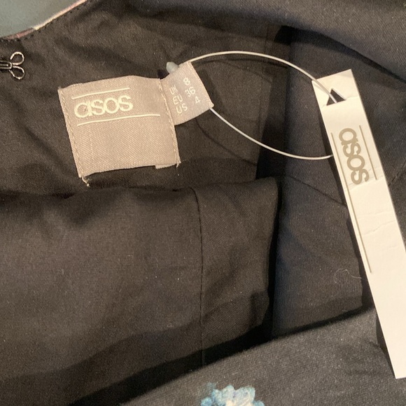 ASOS Black Floral Dress - Picture 5 of 9